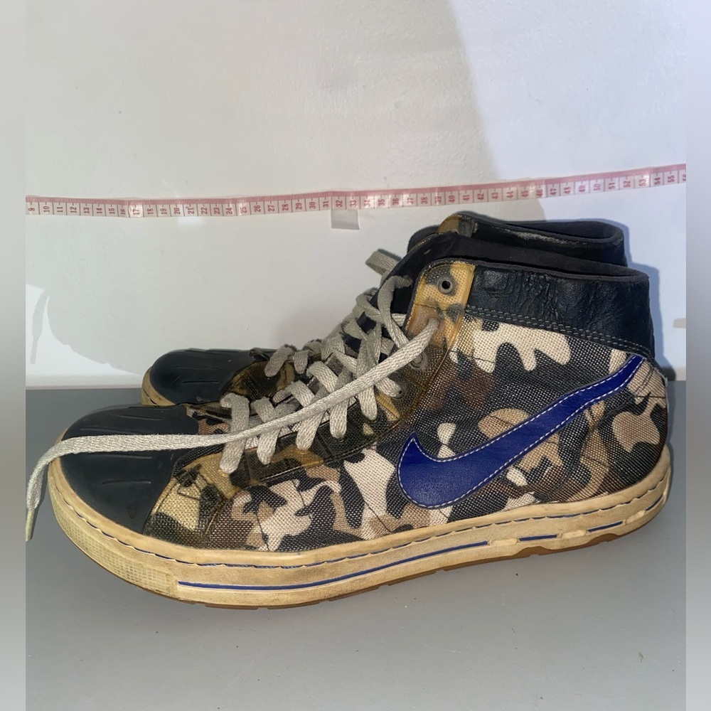 Nike All Condition Gear Soaker Army Camo Gum Sz 11.5 us Vintage